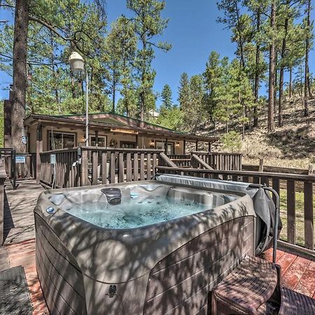 Tranquil Cabin With Stream And Deck Near Dtwn Ruidoso! エクステリア 写真