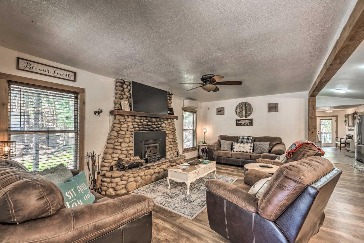 Tranquil Cabin With Stream And Deck Near Dtwn Ruidoso! エクステリア 写真