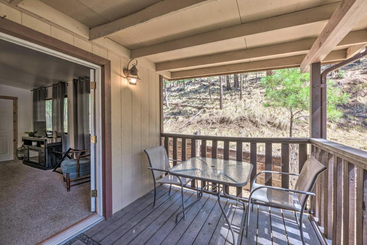 Tranquil Cabin With Stream And Deck Near Dtwn Ruidoso! エクステリア 写真